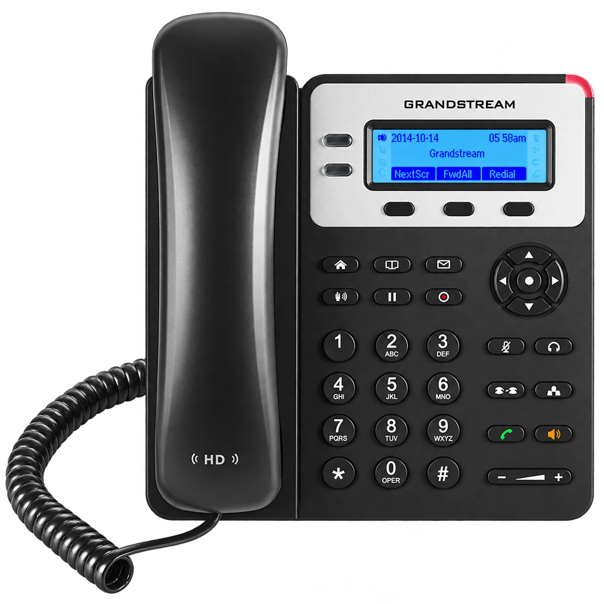 Telefone IP Grandstream GXP1625 · 2 contas SIP e PoE